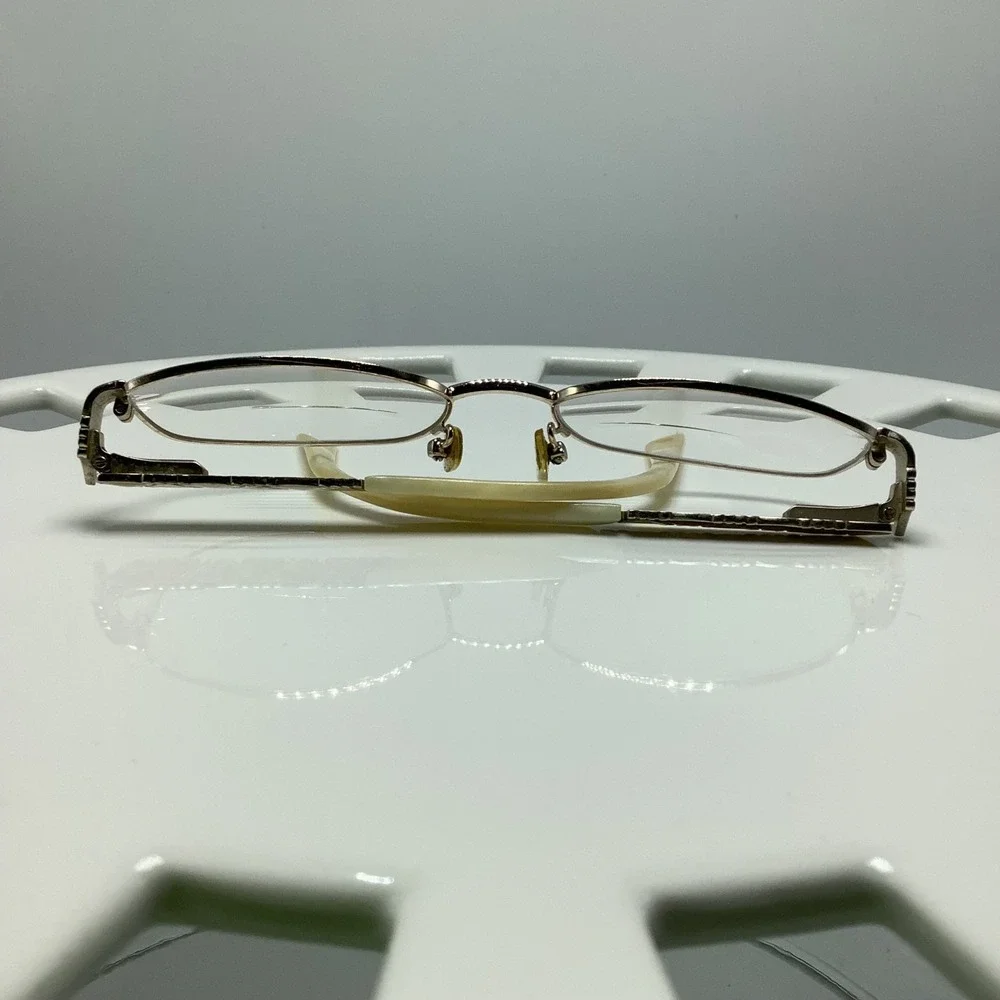 Vintage 50s Valerie Spencer Glasses 427 Gold/Ivory‎ 52/17/240 Womans